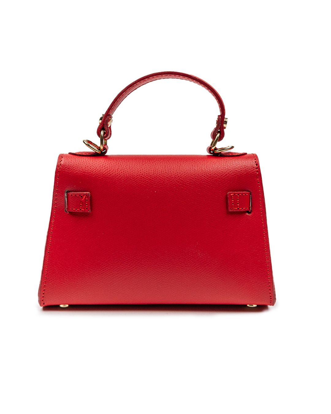 Borsa - Mini Cloud Rosso - Vera Pelle